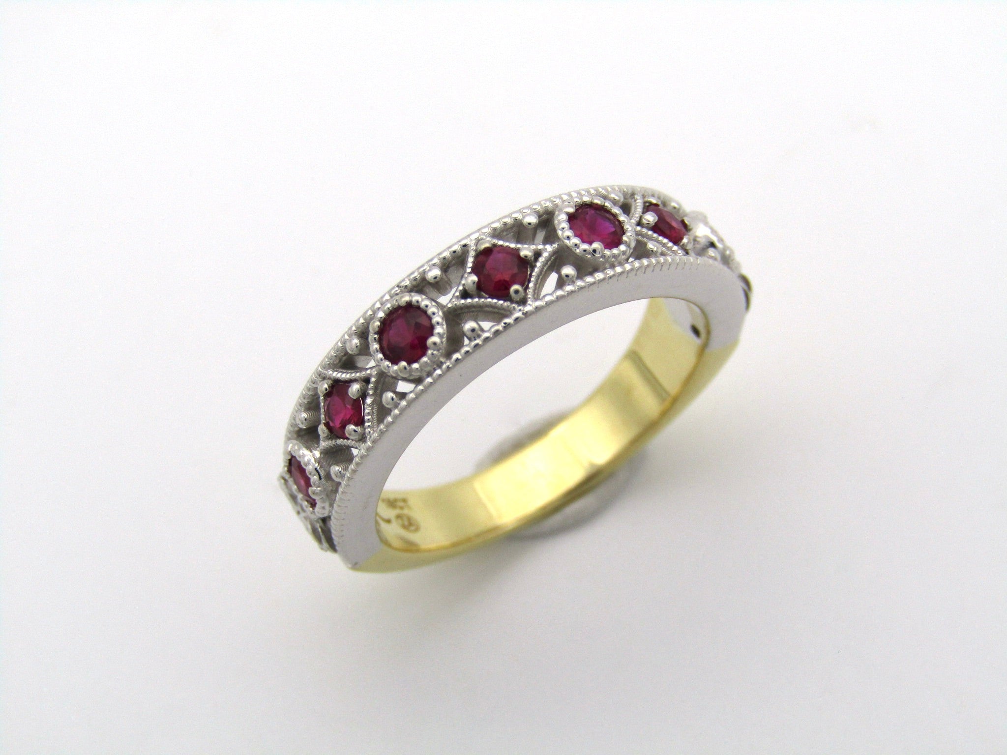 18K gold ruby ring by Jenna Clifford.