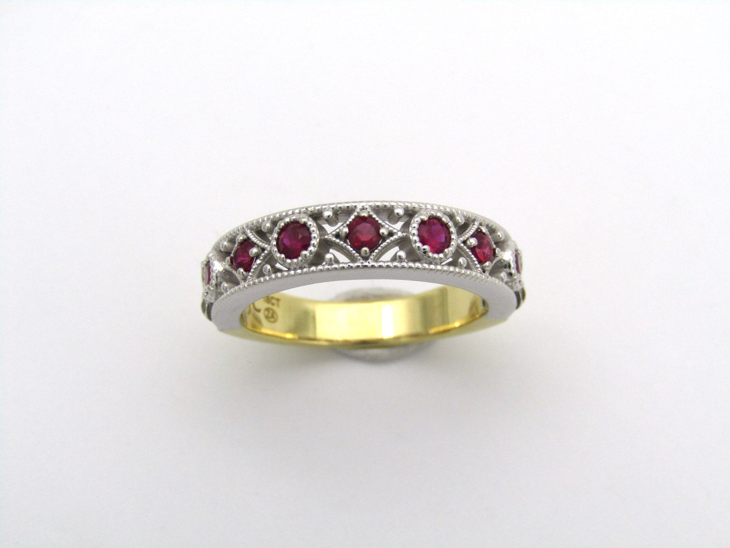 18K gold ruby ring by Jenna Clifford.