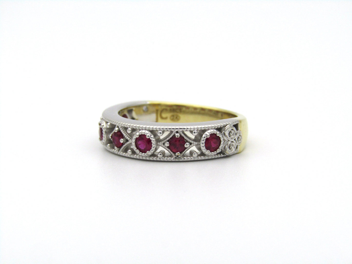 18K gold ruby ring by Jenna Clifford.