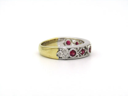 18K gold ruby ring by Jenna Clifford.