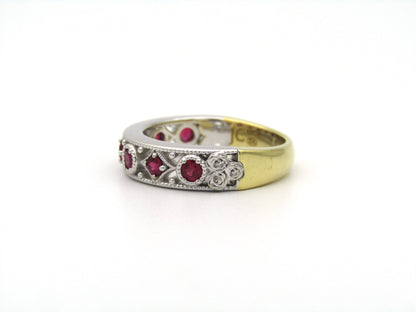 18K gold ruby ring by Jenna Clifford.