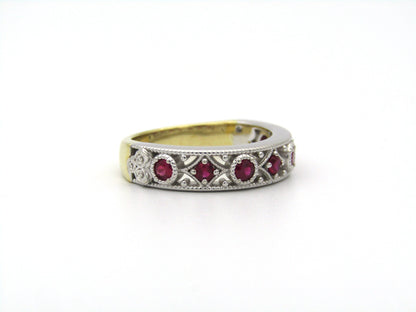 18K gold ruby ring by Jenna Clifford.