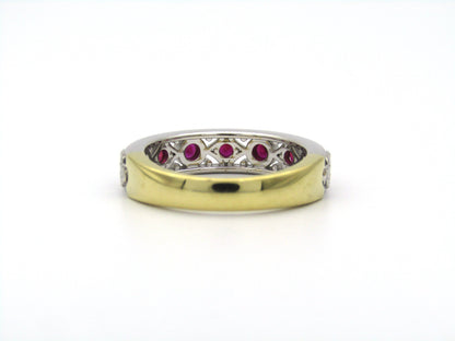 18K gold ruby ring by Jenna Clifford.