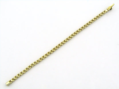 Swarovski Matrix yellow tennis bracelet.