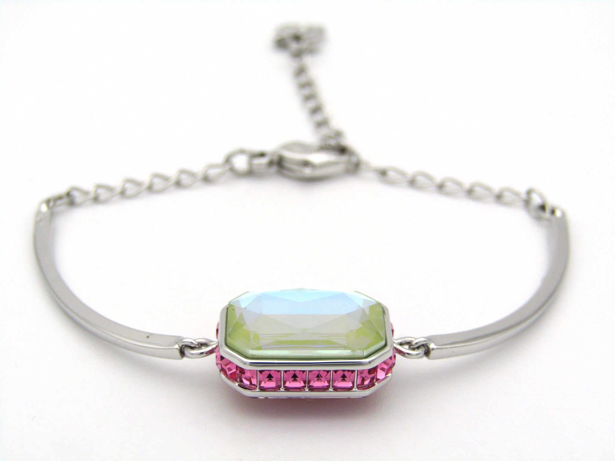 Swarovski multicoloured Orbita bracelet.