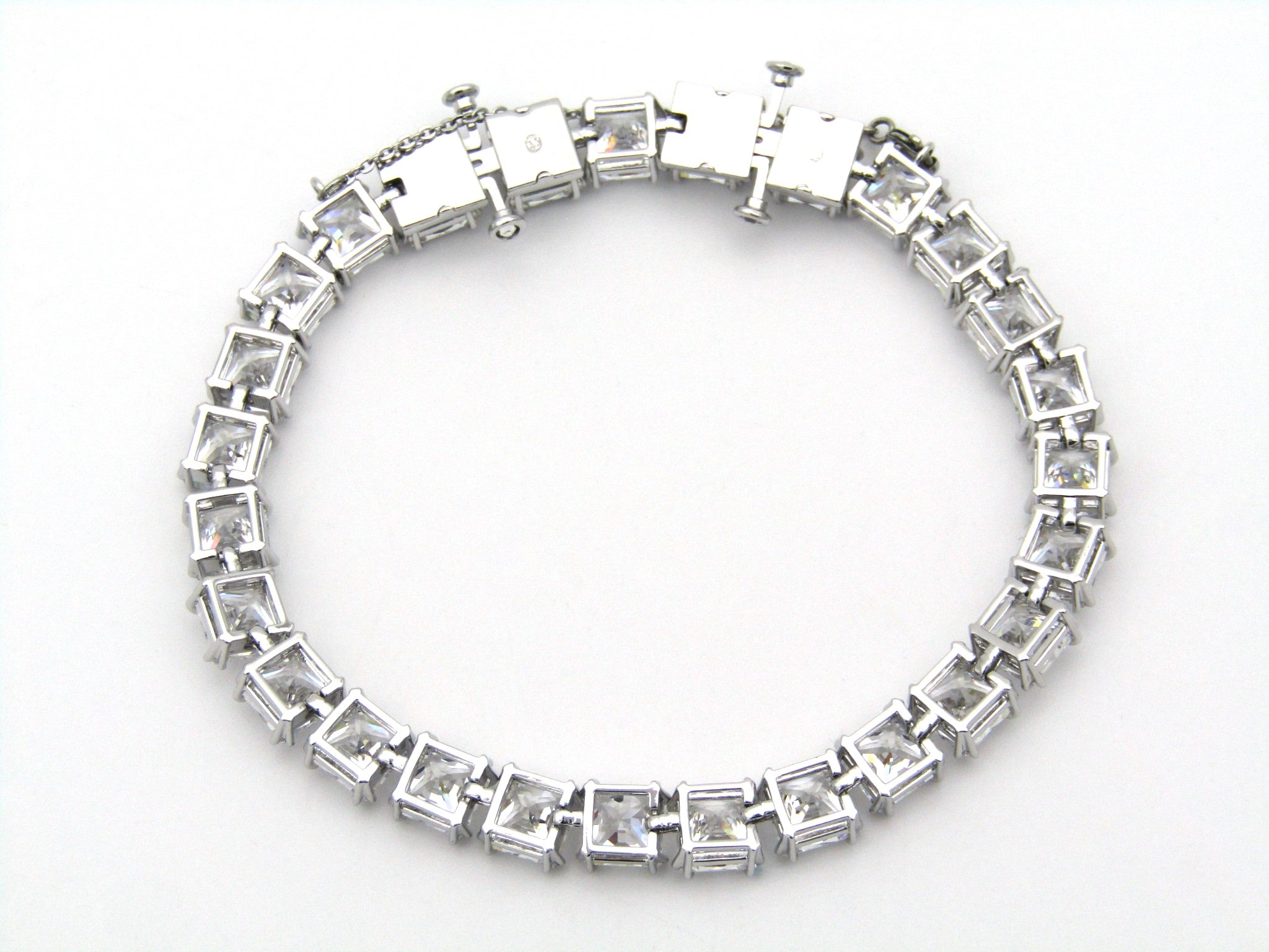 Swarovski Millenia square cut bracelet.