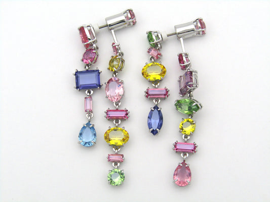 Swarovski Gema drop earrings.