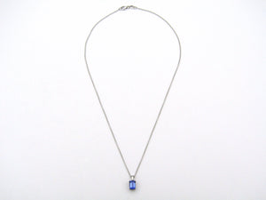 9K gold tanzanite pendant by Browns.