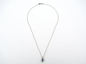 9K gold tanzanite pendant by Browns.