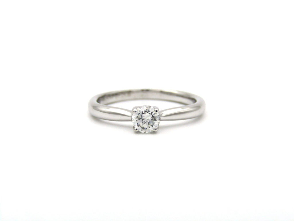 18K gold solitaire diamond ring by Browns.