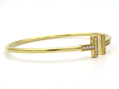 Tiffany & Co. T Diamond Wire Bracelet.