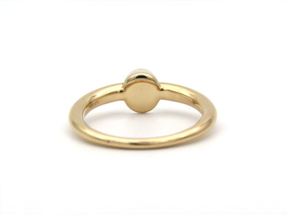 18K gold M'ama Non M'ama moonstone ring by Pomellato.