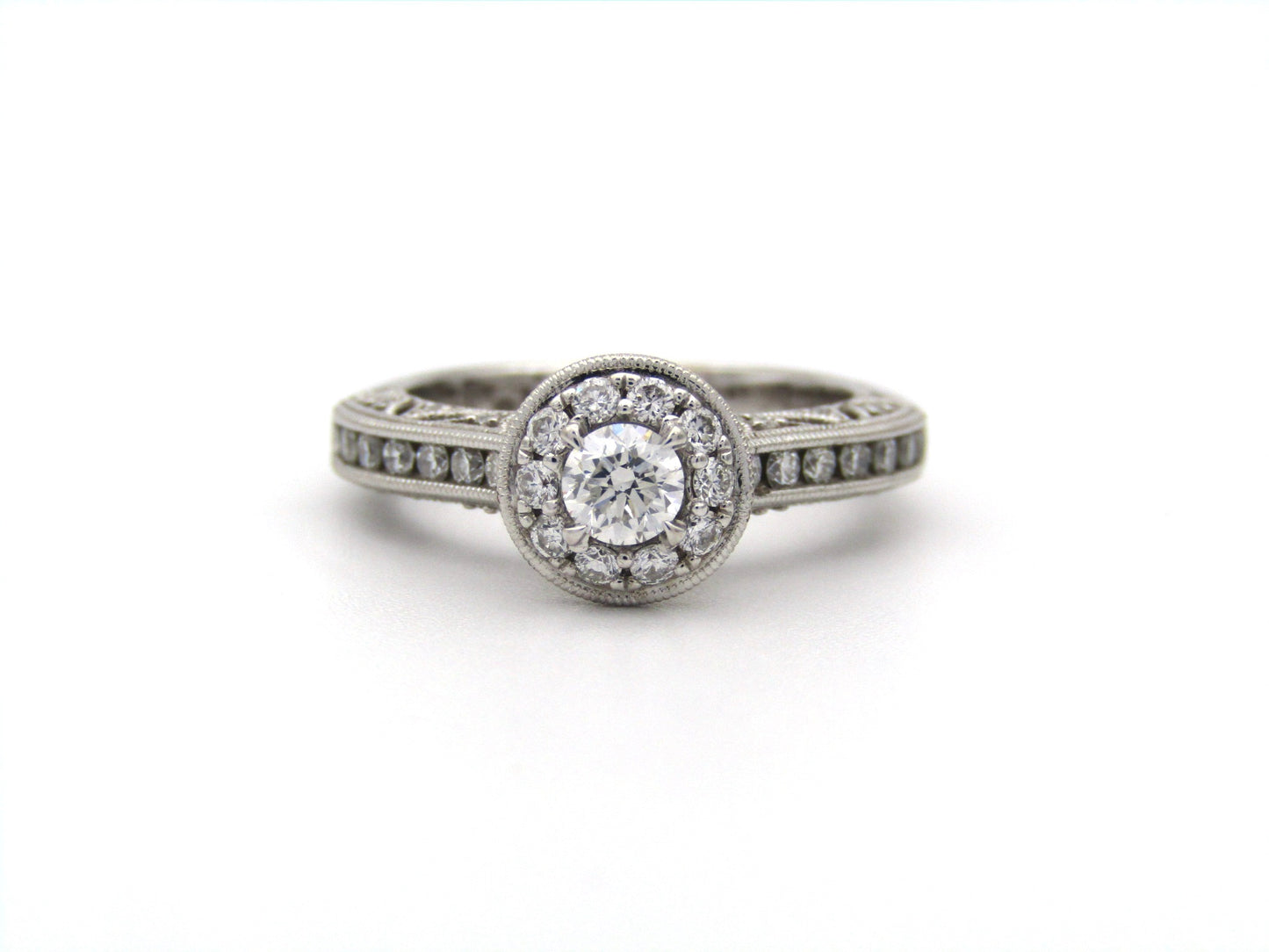 18K gold 1934 diamond engagement ring by Browns.