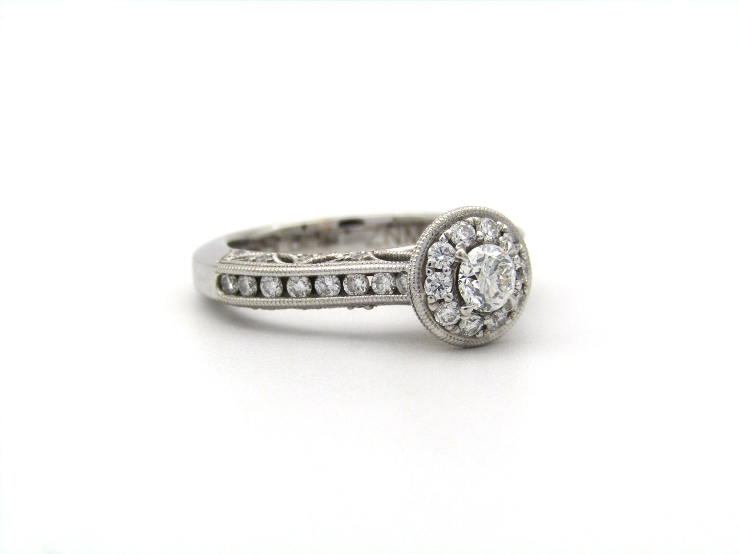 18K gold 1934 diamond engagement ring by Browns.